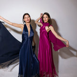 Vestido Parasiempre flecos