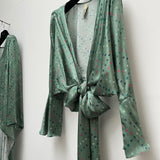 7 maniers print verde