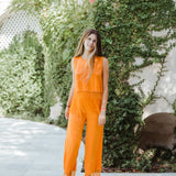 Pantalón Sesentas flecos