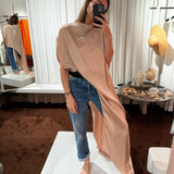 Vestido/Camisa asimetrica
