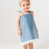 VESTIDO VICHY TIRANTES niña