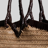 Bolso CRUDELIA bicolour Taupe-chocolate by Vipera