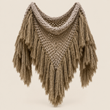 Chal triangular Cashmere y Mohair