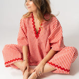PANTALÓN VICHY mujer