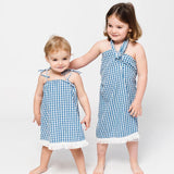VESTIDO VICHY TIRANTES niña