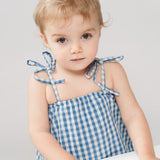 VESTIDO VICHY TIRANTES niña